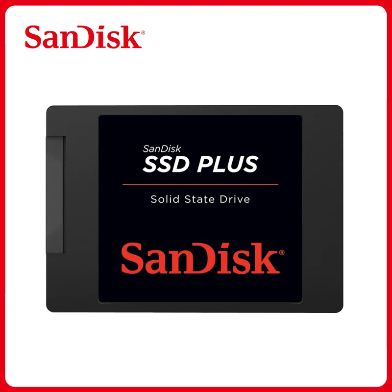 Sandisk SSD 1 ТБ Внутренний твердотельный диск Жесткий диск SATA III SSD 480GB SSD 240GB 120GB версия 3,0 для ноутбука настольного компьютера - изображение