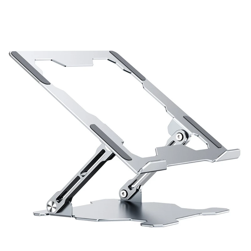 

Aluminum Laptop Stand Ergonomic Adjustable Notebook Stand Riser Holder Computer Stand Fit for Laptops Smaller than 17"