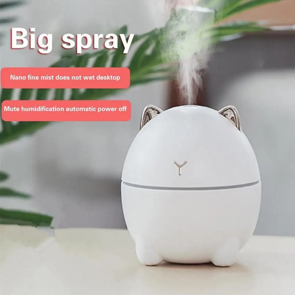 

Household USB Humidifier Small Bear Humidifier Mist Air Purifier Aroma Diffuser Humidifier F4I5