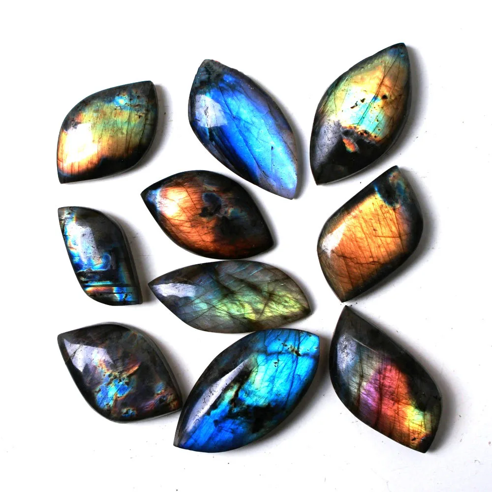 1 шт. в упаковке разноцветные воздушные юбки вспышка/огонь лабрадорит подвеска