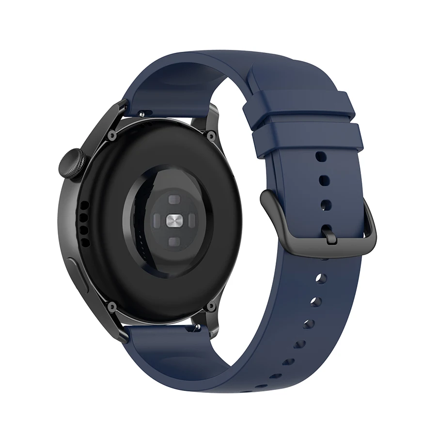 Ремешок силиконовый для Samsung Galaxy Watch Active 2 3 Gear S2 браслет наручных часов Xiaomi Haylou LS02 20