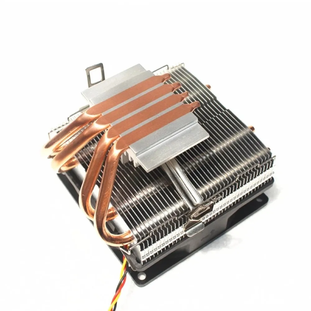 

CPU Fan 4 Copper Tube Heatpipe 3Pin PC Cooling Fan RGB LED Cooling System Radiator Heatsink for 775/1158 1366