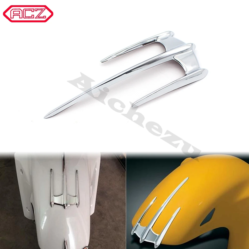 Аксессуары для мотора хромированный передний обтекатель крыло крышка багажника