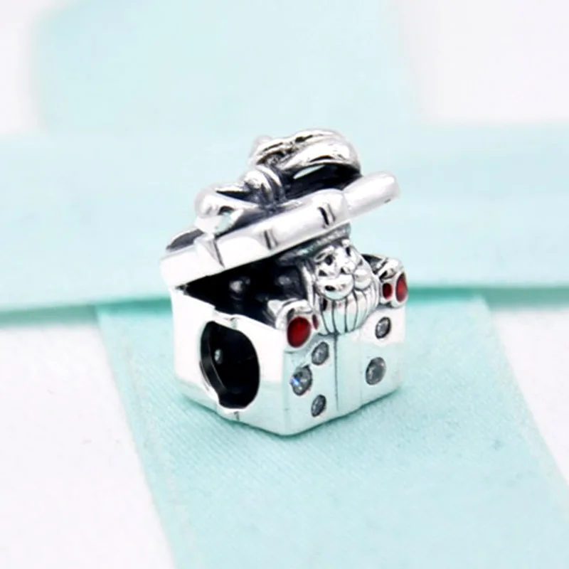 Шарм-бусина из серебра 925 пробы для браслета и ожерелья | Украшения аксессуары