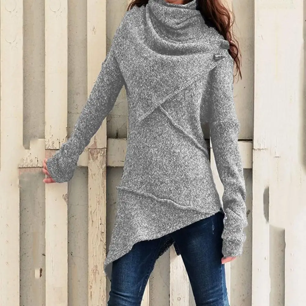 

Knitting Sweater Long Sleeve Knitwear Knitted Blouse Splicing Design Knitting Sweater for Daily Wear Knitwear Sweater