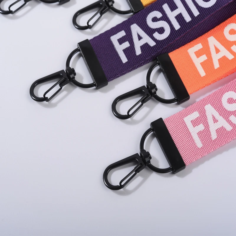 

Fashion DIY Ribbon Band Keychain for Women Men Bag Charms Key Ring Long Ribbons Phone Case Ma Nan Cute Key Chain Boyfriend Gift