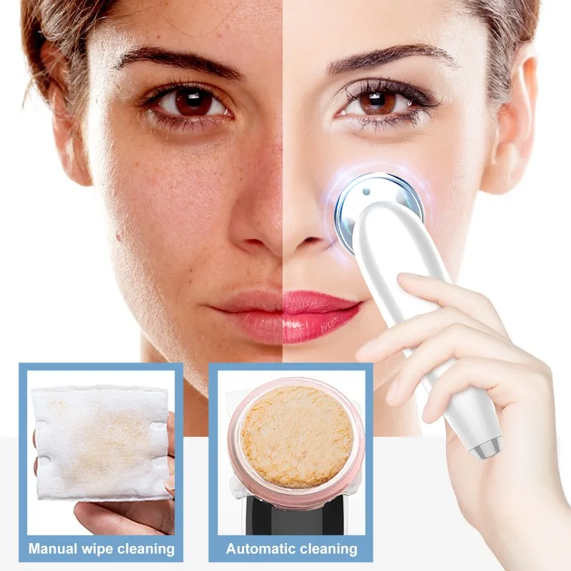 RF EMS Multi Functional Beauty Devices Facial Massager LED Light Photon Skin Care Tool Deep cleansing Instrument Machine | Красота и