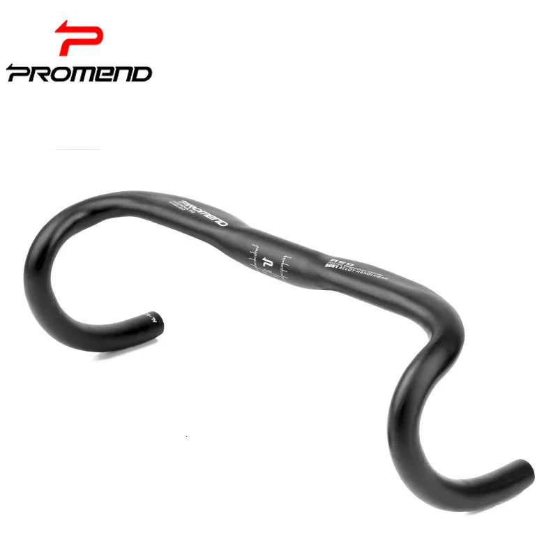 Promend 31.8mm Bicycle Handlebar Aluminium Alloy Bent bike handlebar 420mm Reduce resistance strengthen mtb Parts | Спорт и