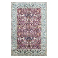 5'x7' Classic Silk Rugs Hand Knotted Pink Oriental Handmade Area Carpets