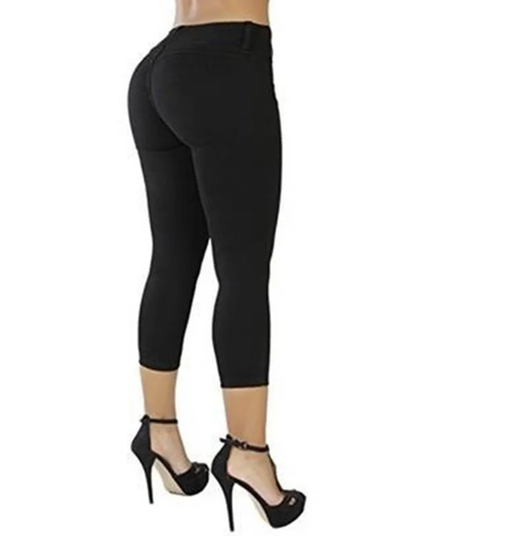 Женские джинсы больших размеров рваные стрейч зимние с высокой талией