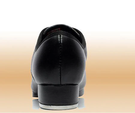 Classic Clogging Tap Shoes For Men And Women Lace Up Human Leather Middle Heel Jazz Shoe Size EU34-EU45 | Спорт и развлечения