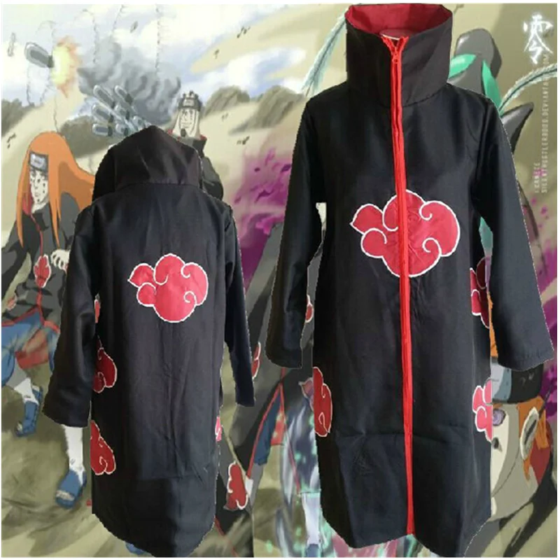 Горячая продажа Аниме Наруто Akatsuki/Учиха Итачи Косплей Хэллоуин Феста Рождество