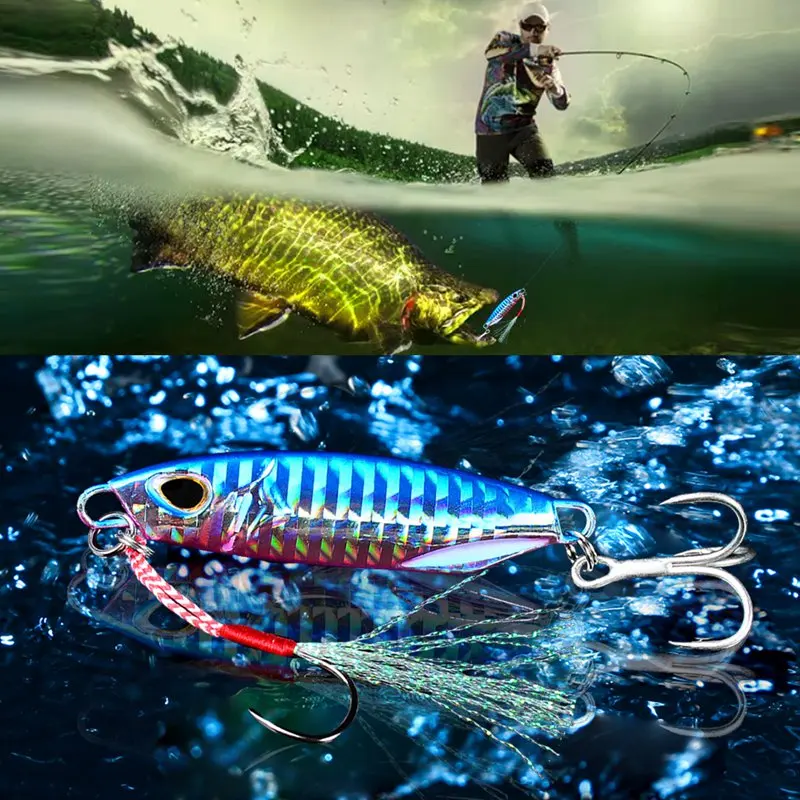 Железная пластина ведущая рыбу длинный выстрел металлическая приманка Luya