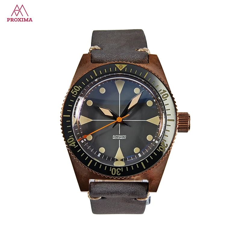 Proxima подводная лодка часы для дайвинга 200 м Водонепроницаемый Для мужчин