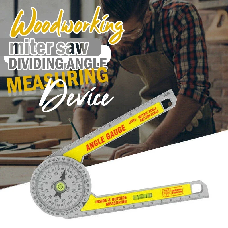 

Miter Saw Protractor ABS Digital Protractor Ruler Inclinometer Protractor Miter Saw Angle Level Meter Measuring Tool Drop Ship