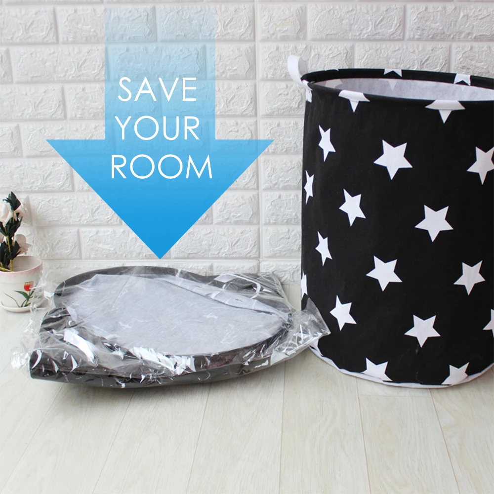 1 шт. корзина для белья и грязной одежды холст ткань художественная Складная