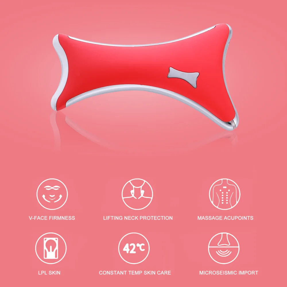 

1 set of Electric Vibration Beauty Apparatus USB Charging Facial Massager