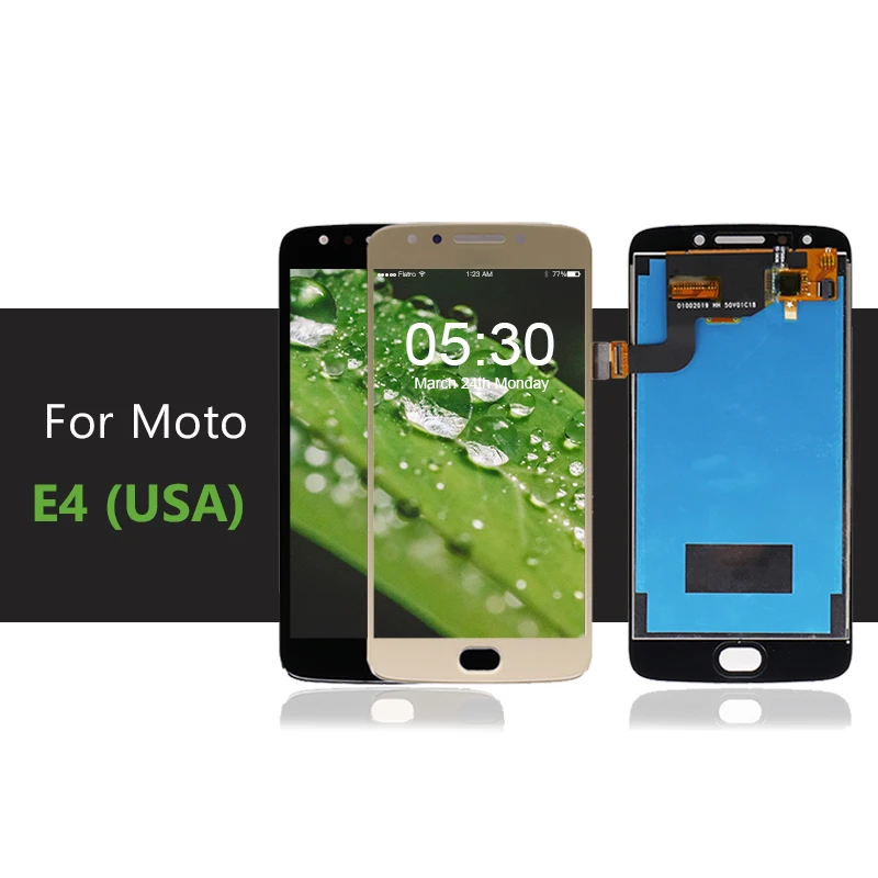 Для Motorola для Moto E4 ЖК дисплей + кодирующий преобразователь сенсорного экрана в