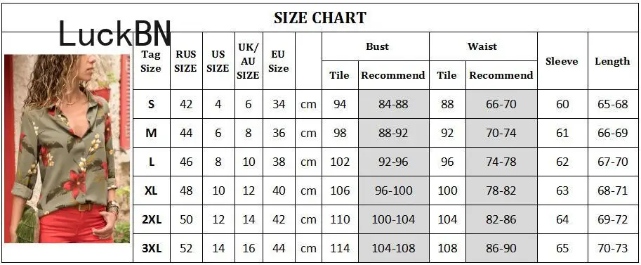 

3XL Fashion Brand Women Blouses Long Sleeve Lapel Print Office Shirt Chiffon Blouse Shirts Casual Tops Blusas Feminina Plus Size