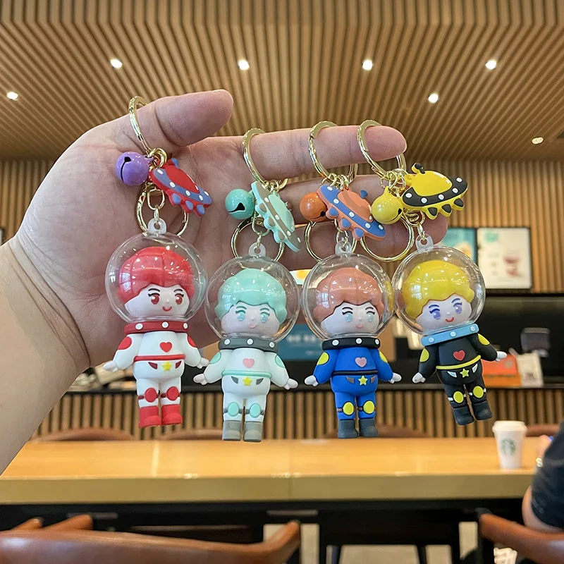 

Cartoon DIY Personality Teenager Astronaut Key Chain Trend Cute Doll Bag Pendant