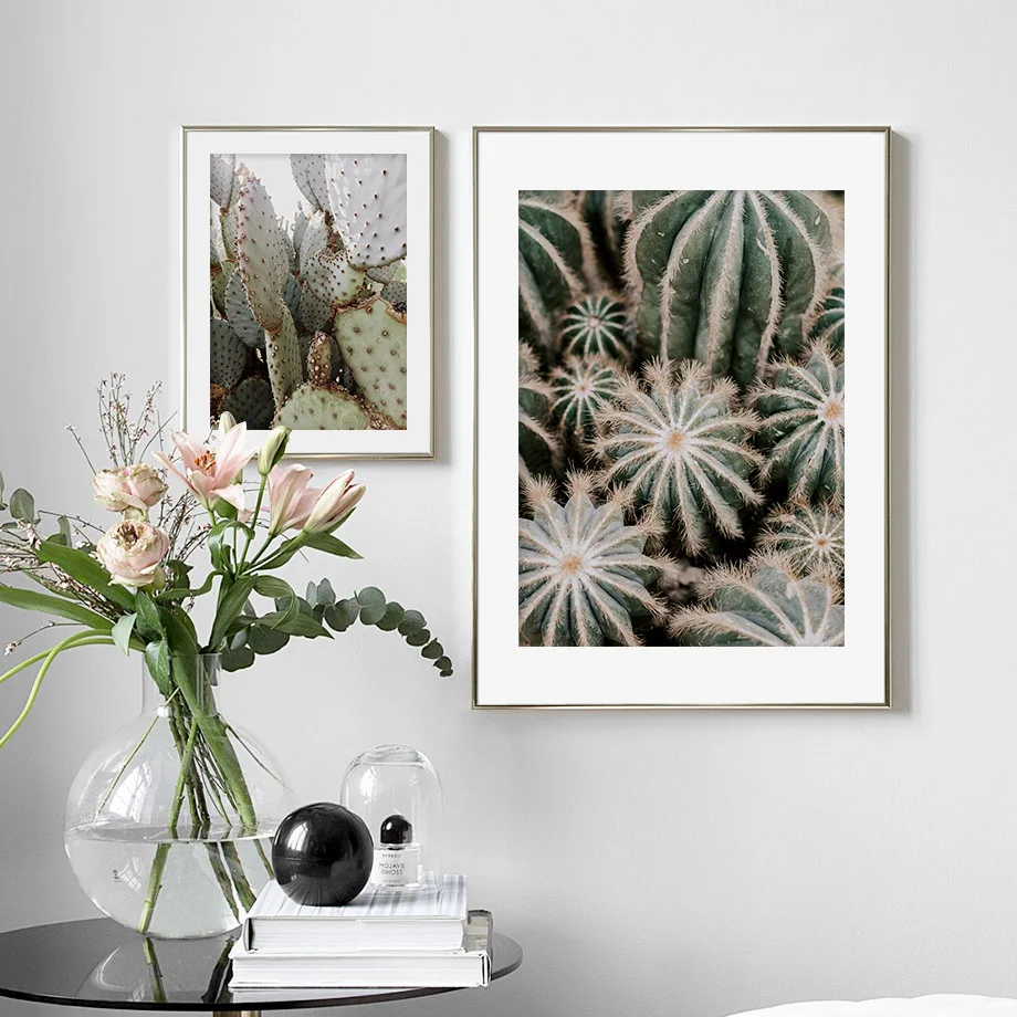 Картина на холсте с изображением пустыни солнечного света верблюда кактуса | Дом