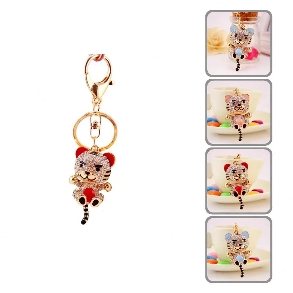 

Keychains Toy Anti-oxidation Vibrant Color Anti-fade Fantastic Animal Doll Keychain Key Chain for Gifts