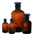 3060125250500 мл коричневое Янтарное стекло многоразового флакон духов Портативный стеклянная банка флакон для реактивов контейнер с фиксаторы уход за кожей лица