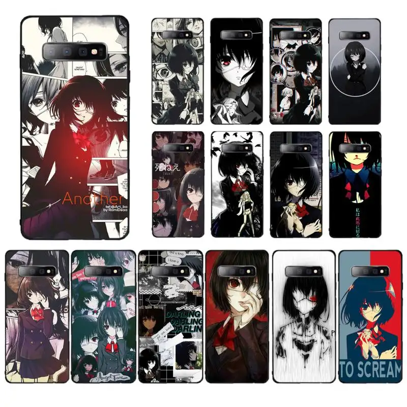 

FHNBLJ Mei Misaki Another anime character Phone Case for Samsung S10 21 20 9 8 plus lite S20 UlTRA 7edge