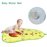 dropshipping new design baby water play mat inflatable infant tummy time playmat toddler for baby fun activity kids play center