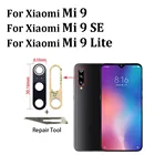 Стекло для камеры Xiaomi Mi 9 Lite Se Mi10 11 10T Pro Note 10 Lite Poco X3 F3 9C, 2 шт.