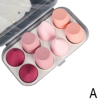 8pcsset waterdrop beauty makeup puff blender foundation sponge egg tool cosmetic powder puff 4colors professional