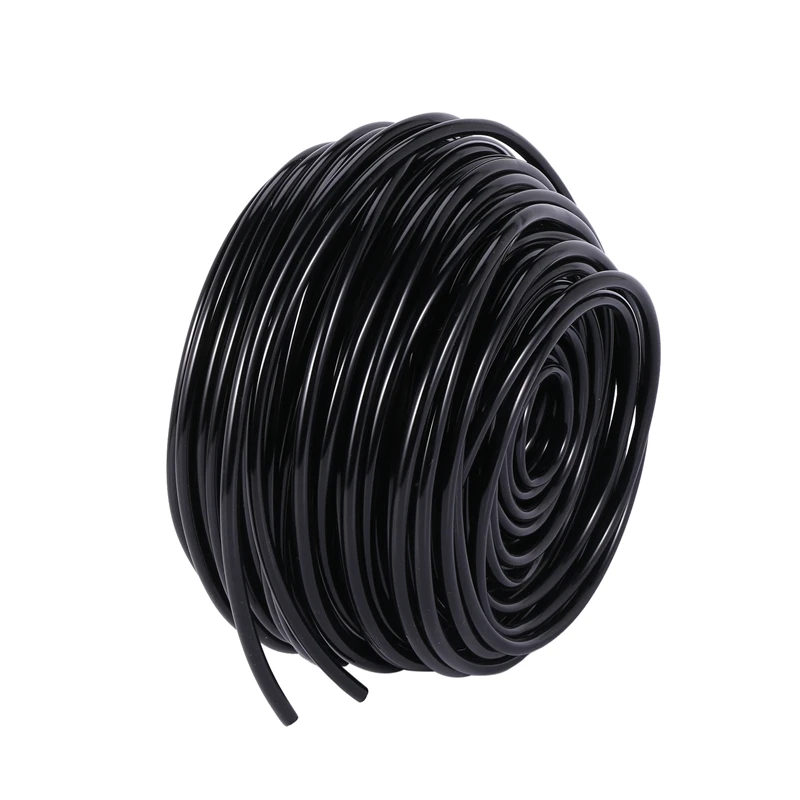 

200Ft 1/4 Inch Blank Distribution Tubing Drip Irrigation Hose Garden Watering Tube Line