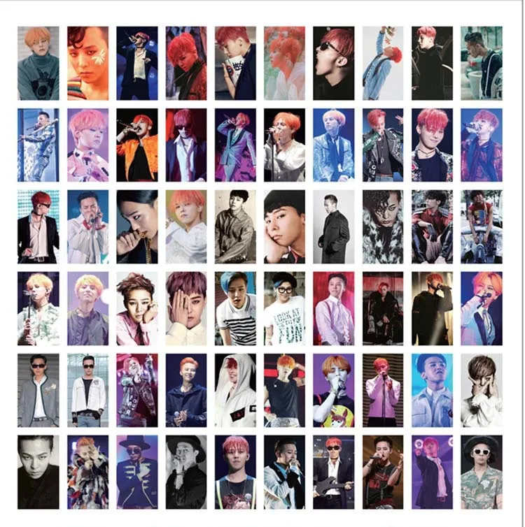 Kpop 2017 новая Звездная категория BigBang те же 120 открыток + постеры наклейки карта k-pop