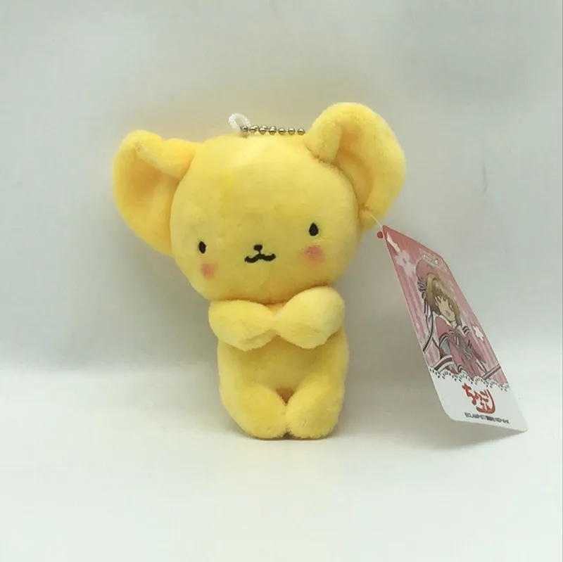 Карточка Captor Sakura креативный мультфильм Kero Милая Мини сумка Рождественские Подвески кукла мягкая плюшевая мягкая Подарочная декорация прекрасная кукла для ребенка