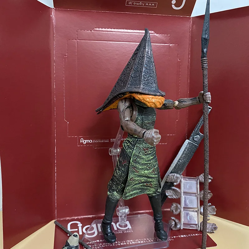 

Figma Silent Hill Figure 2 Red Pyramd Thing Bubble Head Nurse Sp-061 Action Figure Toy Horror Halloween Gift