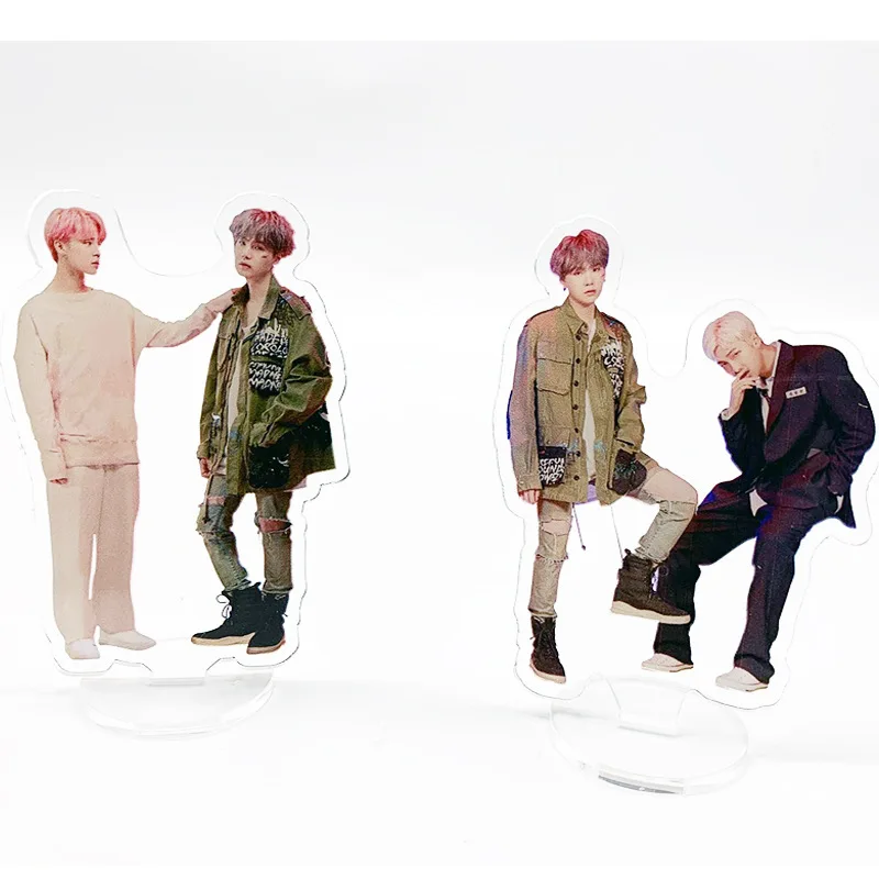 Модная KPOP Bangtan boys групповая подставка для картин на столе фото FESTA концертный акриловый стоячий Kpop bangtan boys