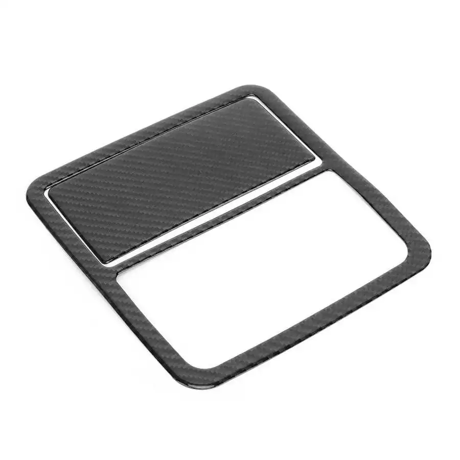 Автомобиль зеркало заднего вида автомобиля 2 шт. мягкий чехол из углеродного