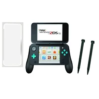 for new 2ds ll 2ds xl 2dsll joypad bracket holder handle hand grip support crystal protector tpu shell case2pcs stylus pens