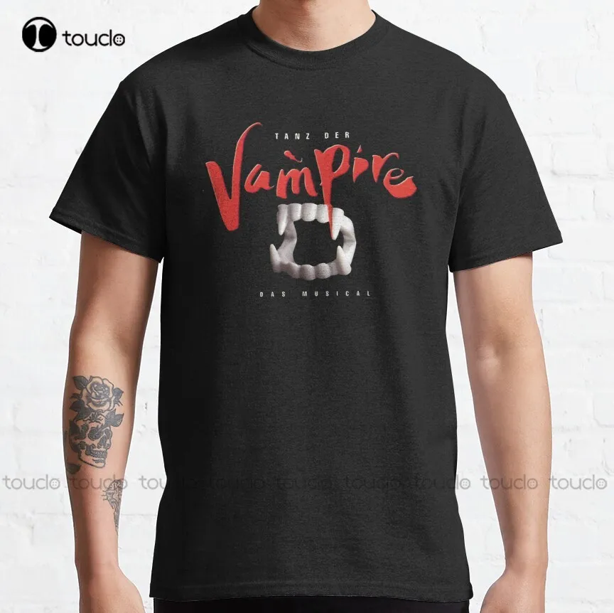 

Tanz Der Vampire Classic T-Shirt Summer Shirts Custom Aldult Teen Unisex Digital Printing Tee Shirt Fashion Funny New Xs-5Xl