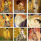 Алмазная живопись Густава Климта, абстрактное искусство, вышивка крестиком, мозаика ручной работы, домашний декор, подарок