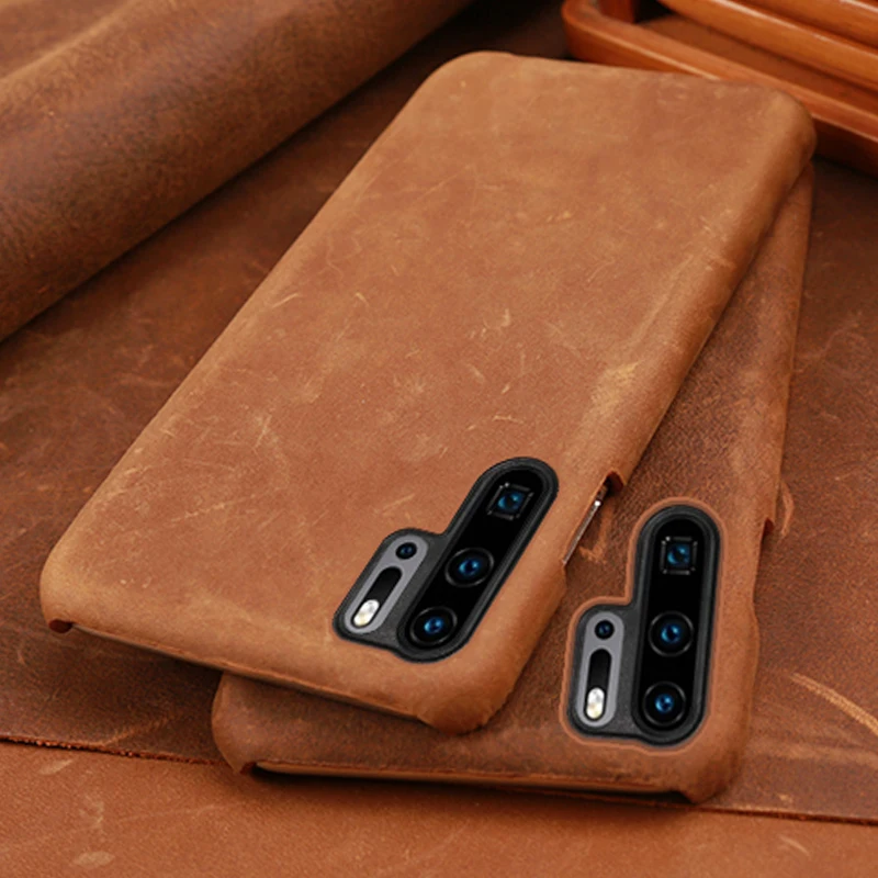 Чехол для телефона huawei P20 P30 Lite mate 10 20 30 lite Pro Y7 Y9 P smart 2019 Crazy Horse skin Honor 8X9 V20 Smart чехол |