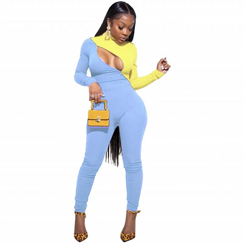 Новинка весны 2020 высококачественный Женский комбинезон модный сексуальный