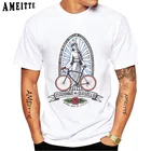 Велосипедная классическая мужская футболка с изображением Мадонны дель гисалло-мечтатель детской модели, Забавный велосипедный дизайн, повседневные футболки для мальчиков в стиле хип-хоп