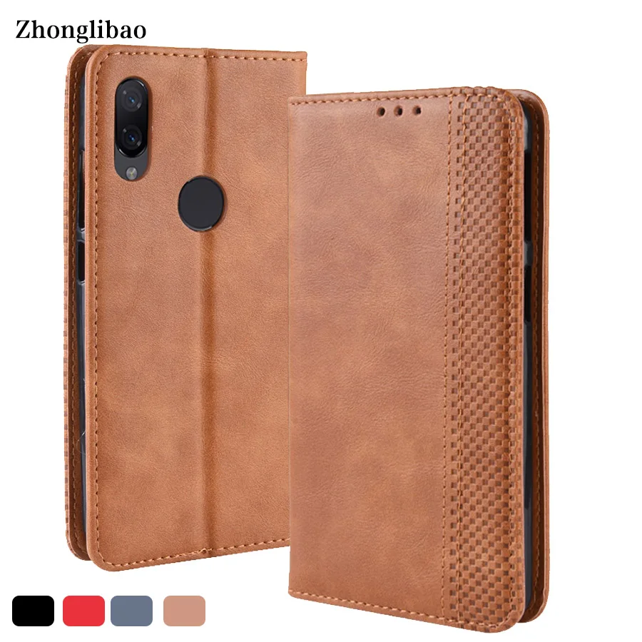 Чехол книжка Mi Redmi K20 K30 Note 8 7 6 Pro для Xiaomi 8A Go 8T Global MI9T кожаный чехол телефона с