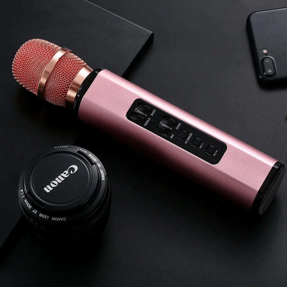 Беспроводной Bluetooth микрофон для караоке профессиональный динамик KTV музыкальный