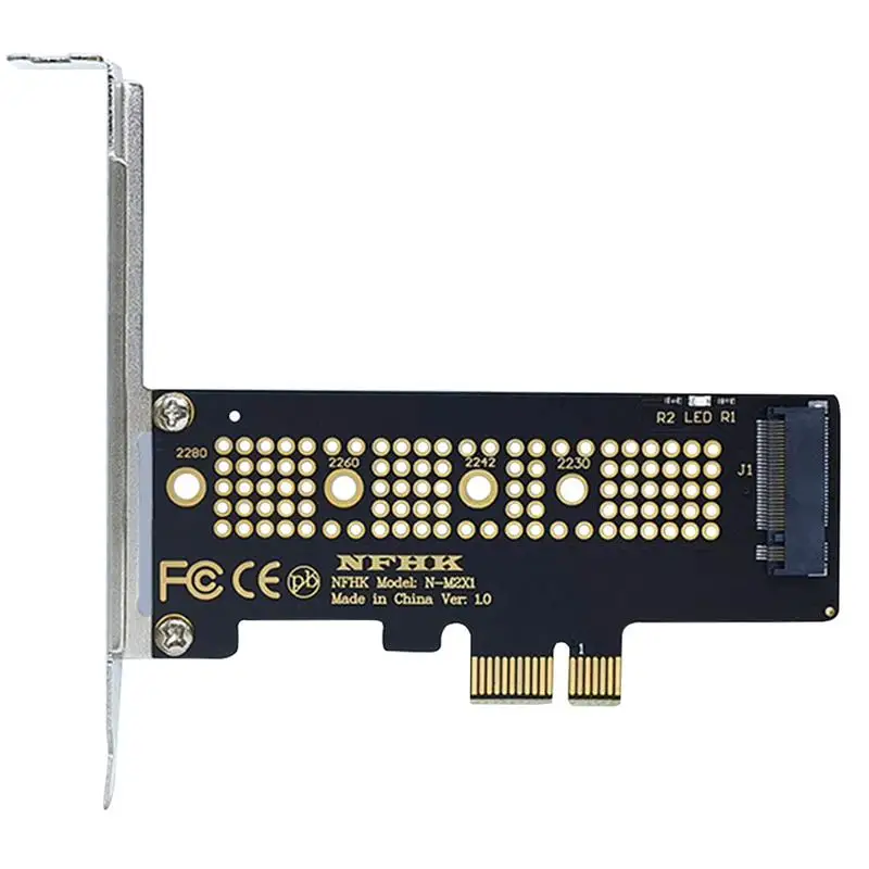 

PCI-E to M.2 Adapter Card NVME SSD Expansion Board PCI-E M.2 Extender Card Computer Accessory Dropping