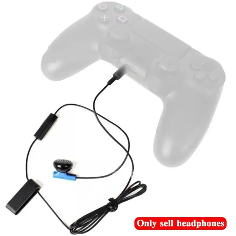 

Gamepad Headset With Microphone Earpiece For PS4 Controller Earphones Earbuds