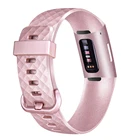 Сменные Смарт-часы, удобное розовое золото, подходит для зарядки бит 34, ремешок для зарядки Fitbit 4, аксессуары для браслетов