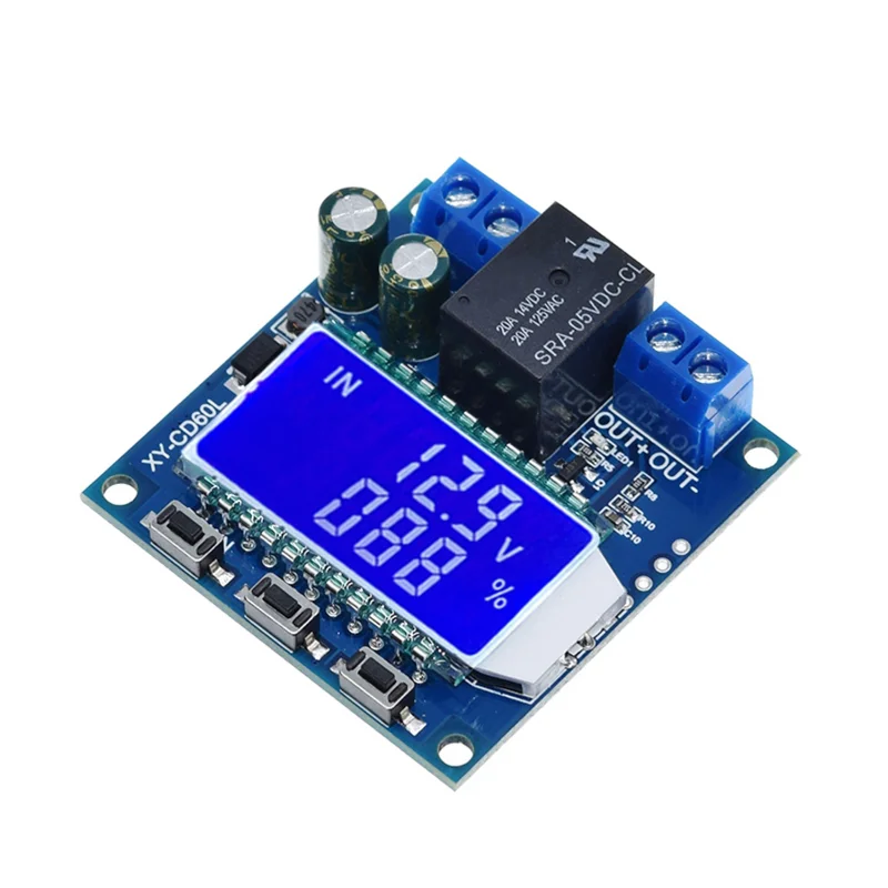 

CD60L Solar Battery Charger Controller 12V 24V 48V Charging Discharge Control Module Under voltage Current protector Board