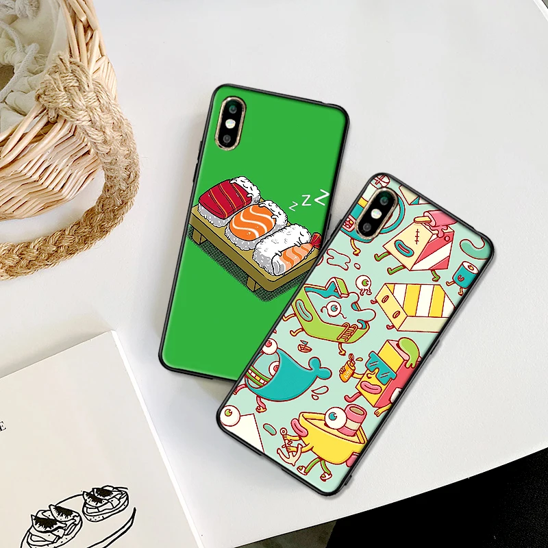 Носки с рисунком медведя из мультика десерты еда Мягкий силиконовый чехол для